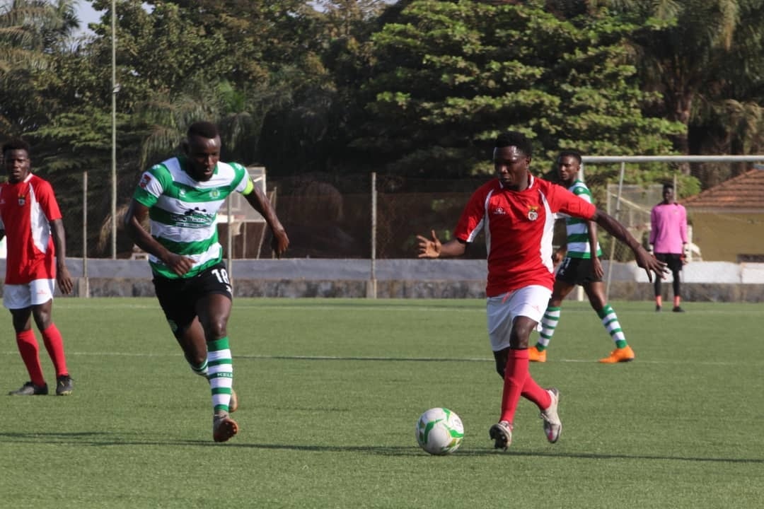 EMPATE [1-1] ENTRE FC CUNTUM E SPORTING CGB NO ENCERRAMENTO DA 1.ª JORNADA  - FUT 245