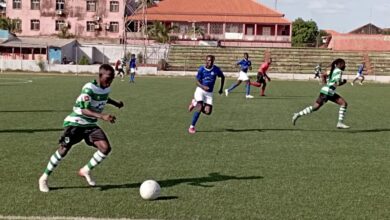 EMPATE [1-1] ENTRE FC CUNTUM E SPORTING CGB NO ENCERRAMENTO DA 1.ª JORNADA  - FUT 245